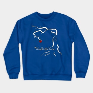 Leben - Der Baum - WonDerfulYarn Crewneck Sweatshirt